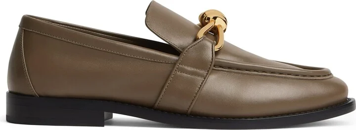 Bottega Veneta Leather Astaire Loafers