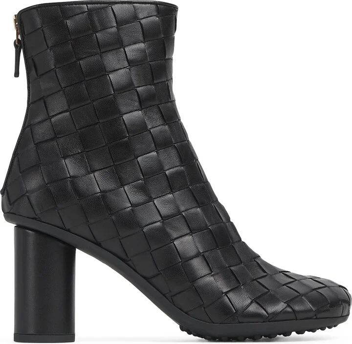 Bottega Veneta Leather Atomic Ankle Boots 75