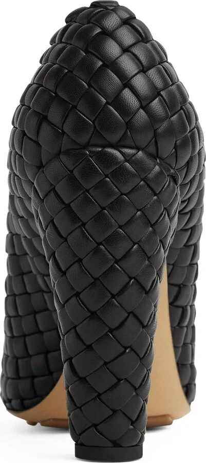 Bottega Veneta Leather Canalazzo Pumps 100 - Image 5