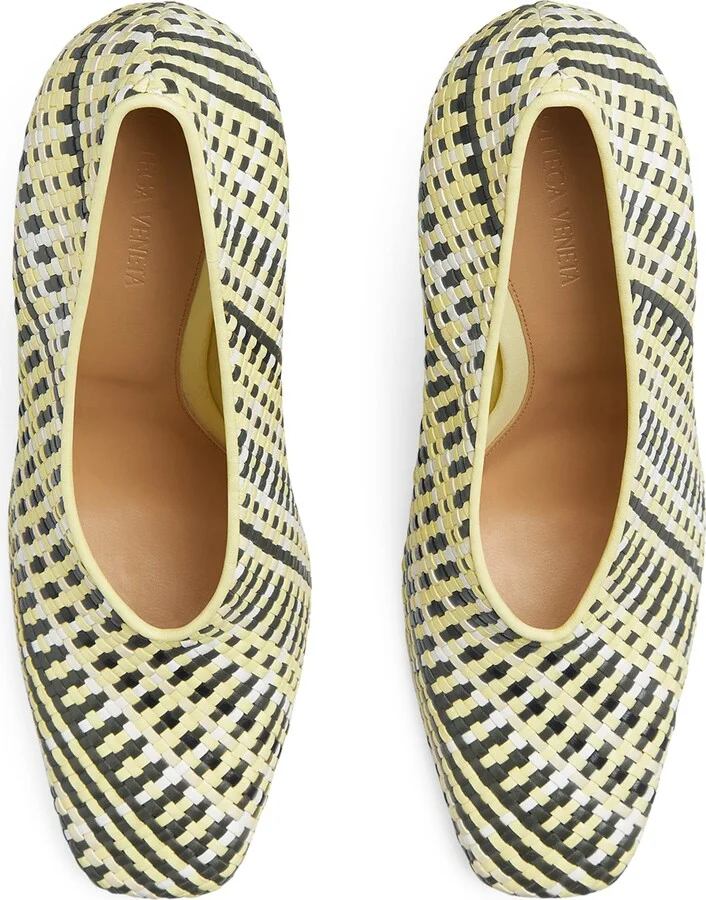 Bottega Veneta Leather Canalazzo Pumps 100 - Image 4