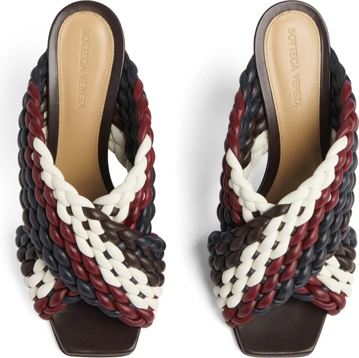 Bottega Veneta Leather Canalazzo Sandals 100 - Image 2