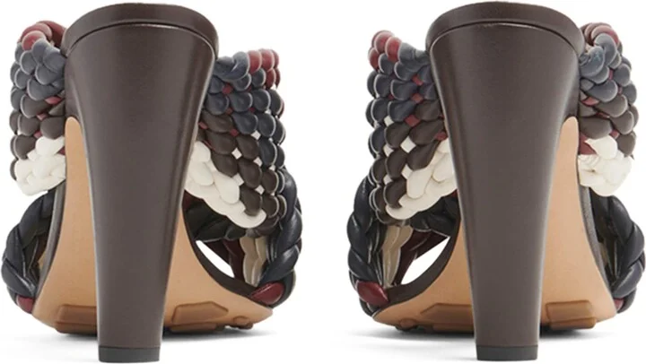 Bottega Veneta Leather Canalazzo Sandals 100 - Image 3