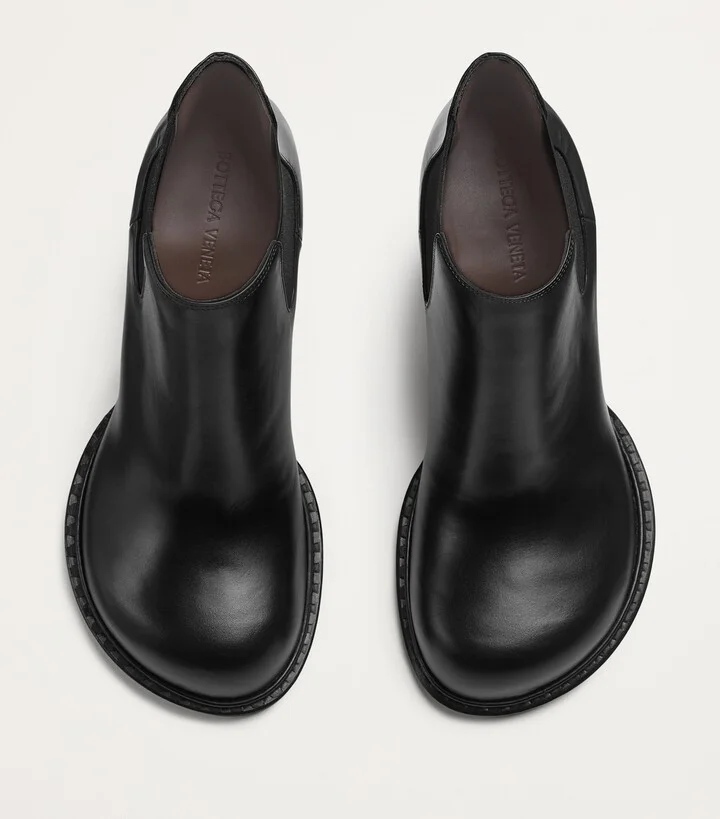 Bottega Veneta Leather Cliff Chelsea Boots 80 - Image 5