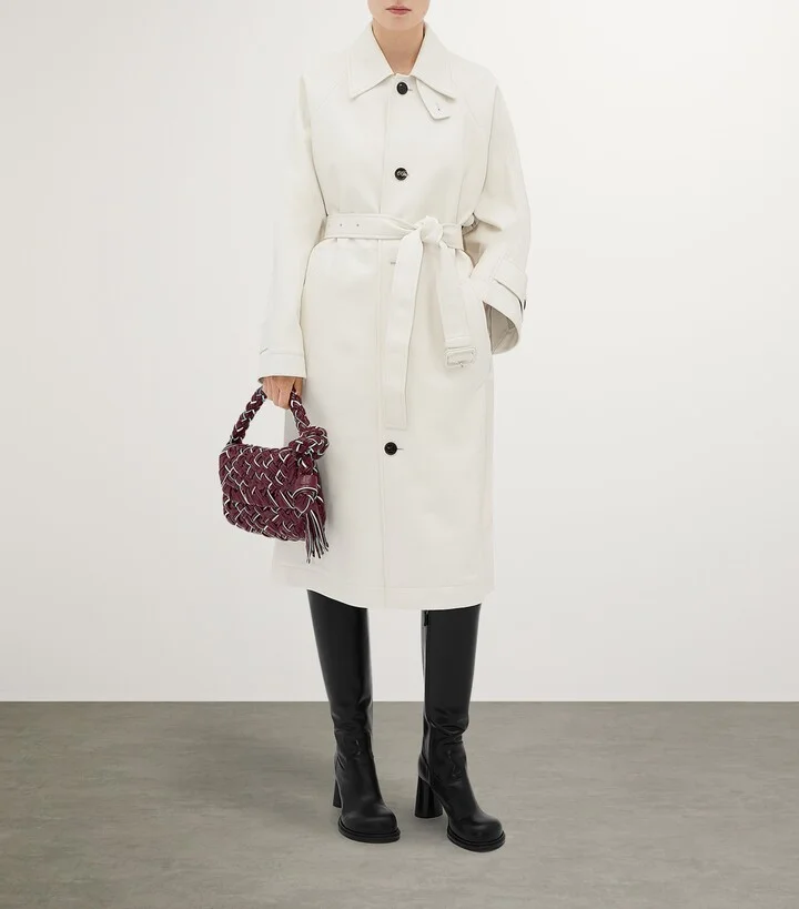 Bottega Veneta Leather Cliff Knee-High Boots 80 - Image 2