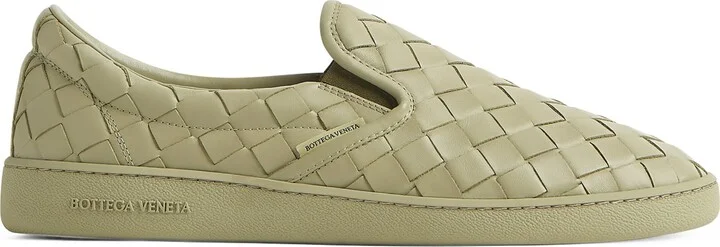 Bottega Veneta Leather Intrecciato Sawyer Sneakers