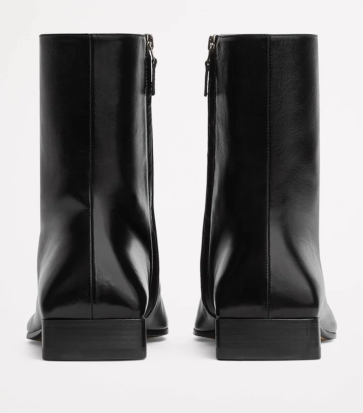 Bottega Veneta Leather Jim Ankle Boots - Image 2