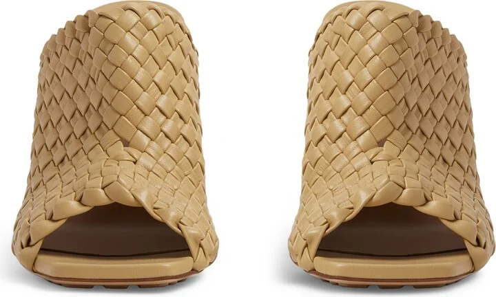 Bottega Veneta Leather Knot Mules 90 - Image 4