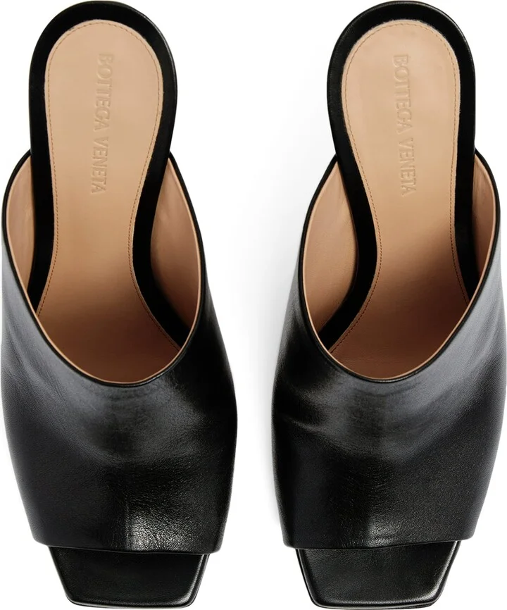 Bottega Veneta Leather Knot Mules 90 - Image 3