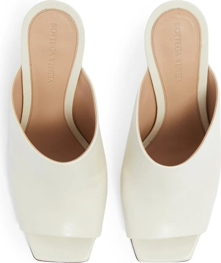 Bottega Veneta Leather Knot Mules 90 - Image 3