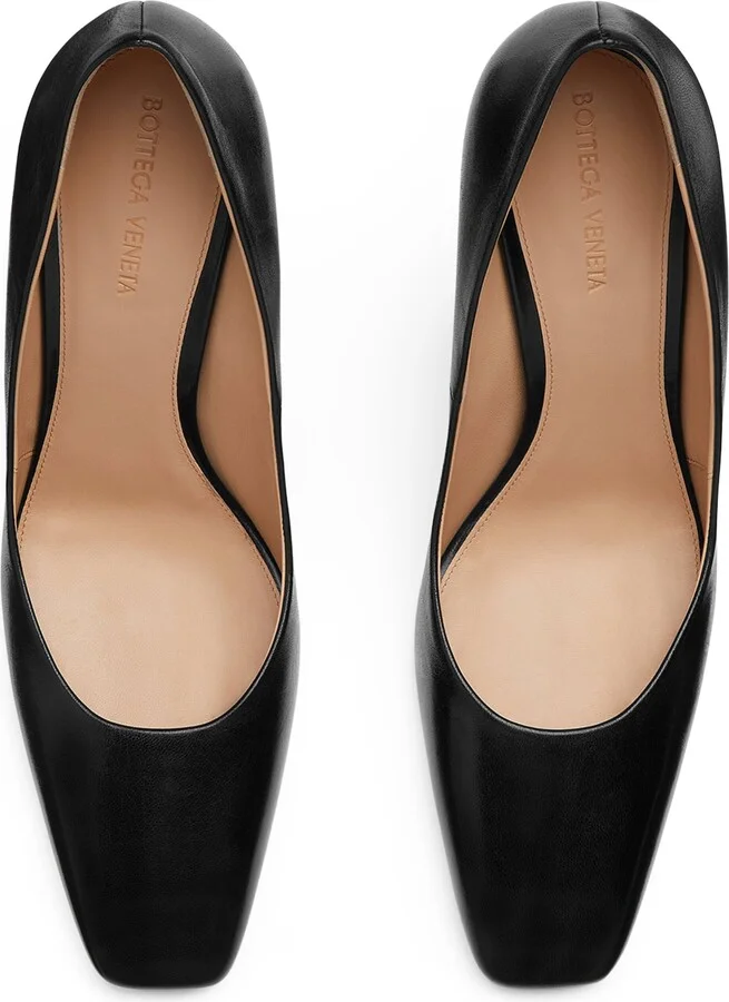 Bottega Veneta Leather Knot Pumps 90 - Image 4