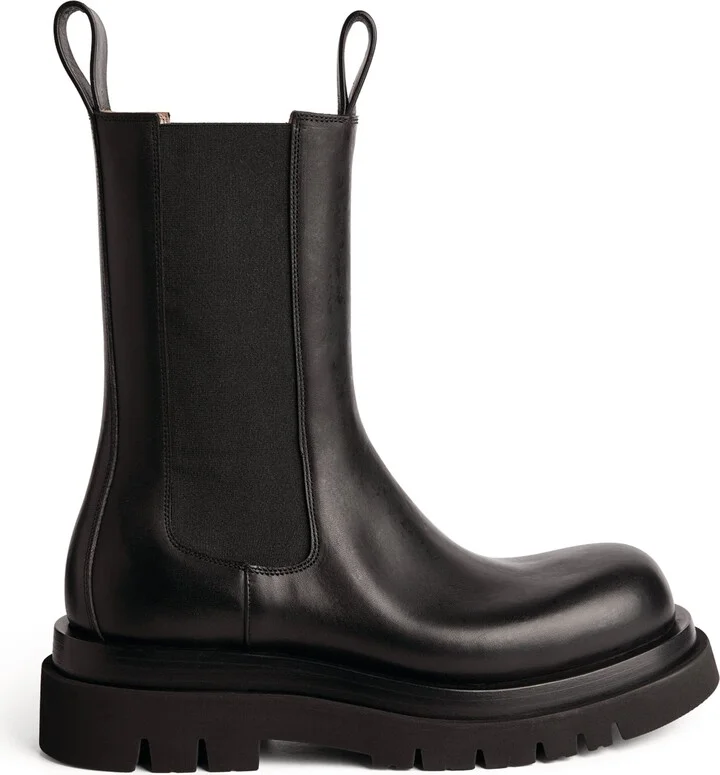 Bottega Veneta Leather Lug Boots