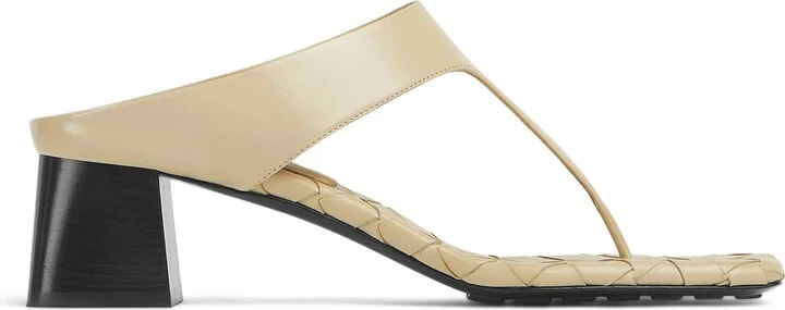 Bottega Veneta Leather Marella Sandals 45