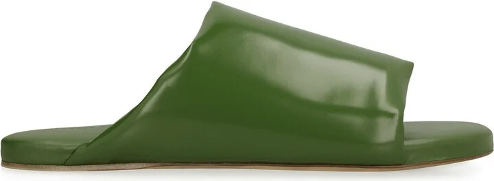 Bottega Veneta Leather Mules - Image 2