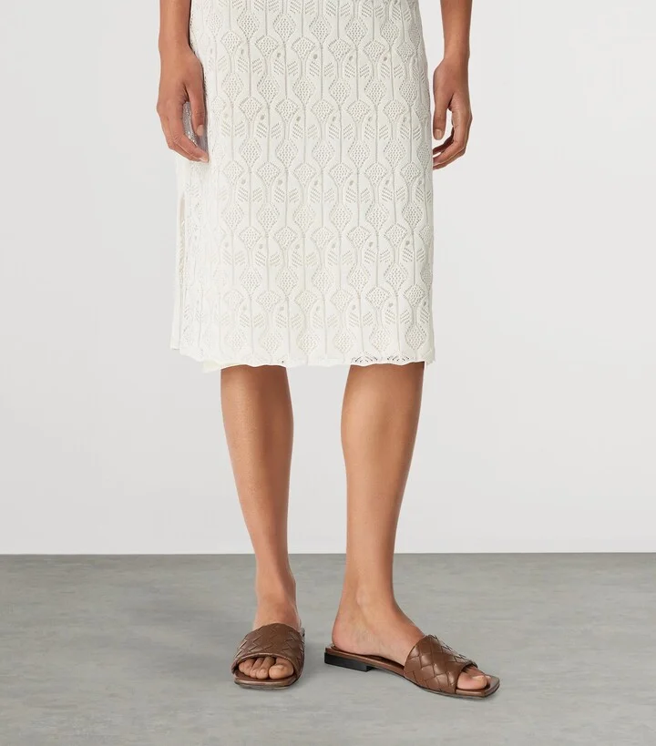 Bottega Veneta Leather Parco Mules - Image 2