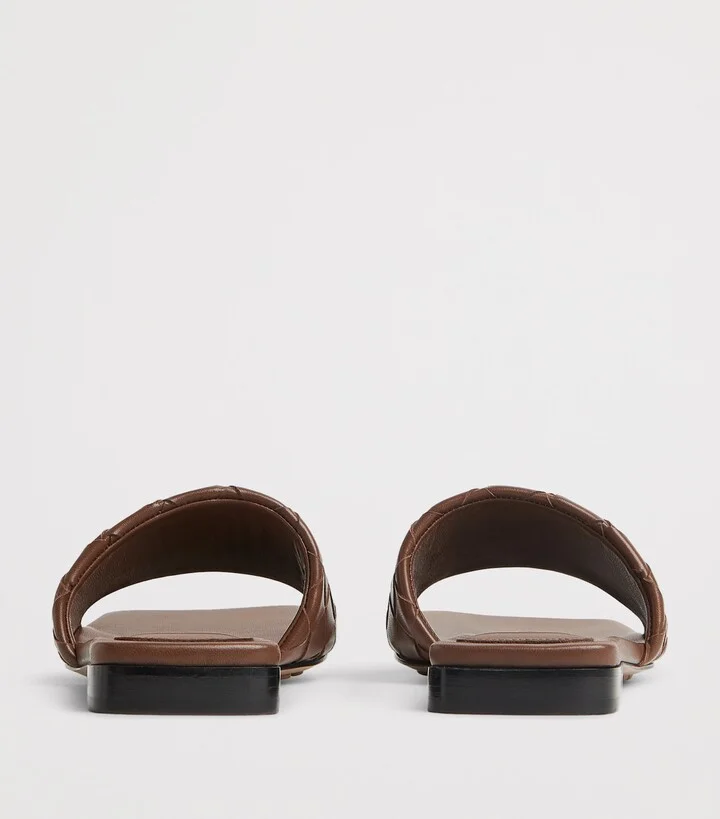 Bottega Veneta Leather Parco Mules - Image 3