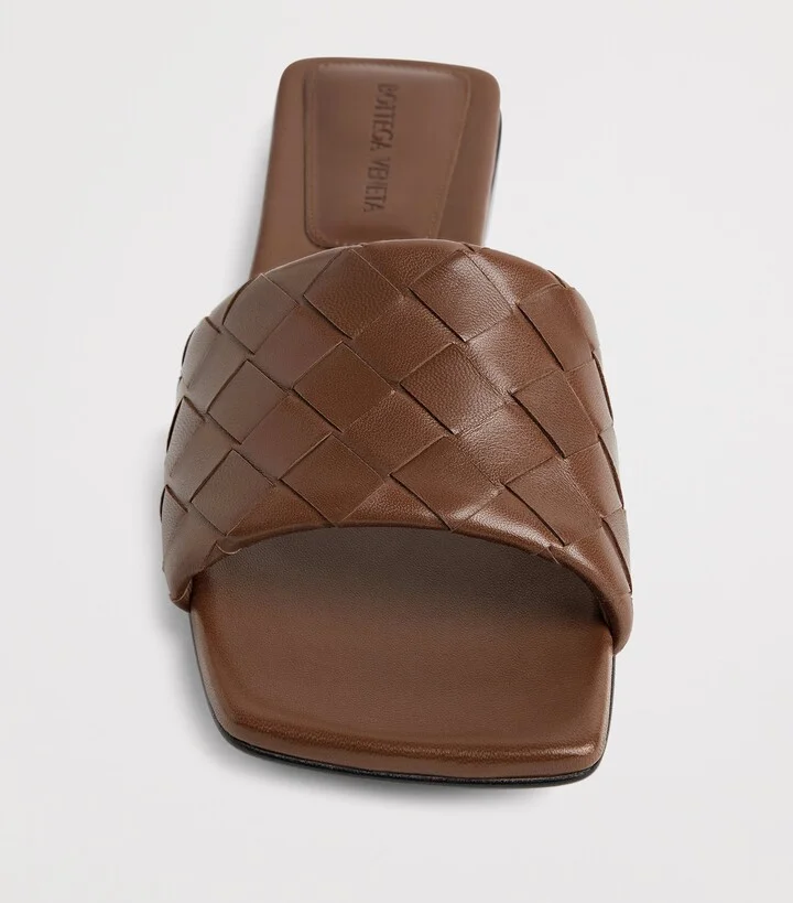 Bottega Veneta Leather Parco Mules - Image 5