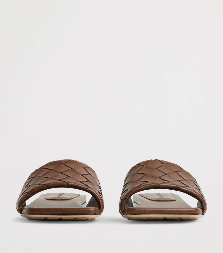 Bottega Veneta Leather Parco Mules - Image 6