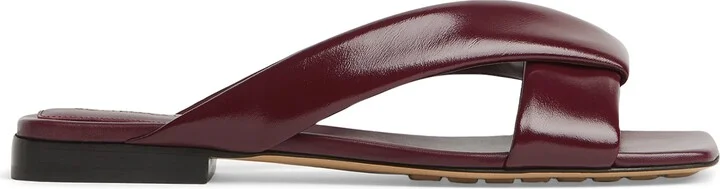 Bottega Veneta Leather Riva Mules