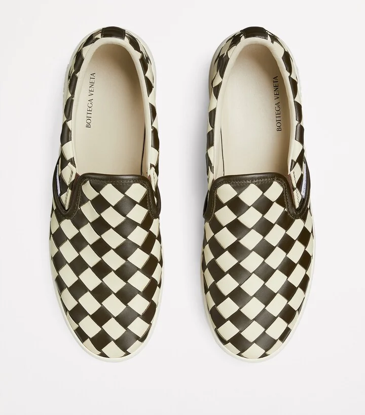 Bottega Veneta Leather Sawyer Sneakers - Image 5