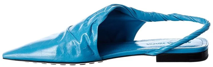 Bottega Veneta Leather Slingback Flat - Image 2