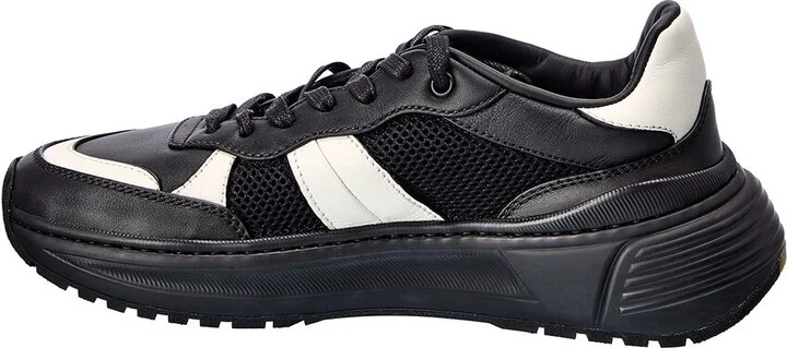 Bottega Veneta Leather Sneaker - Image 2