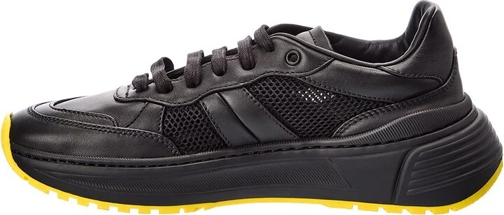 Bottega Veneta Leather Sneaker - Image 2