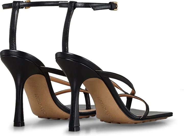 Bottega Veneta Leather Stretch Sandals 90 - Image 6