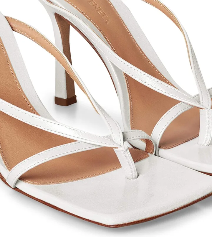 Bottega Veneta Leather Stretch Sandals 90 - Image 5