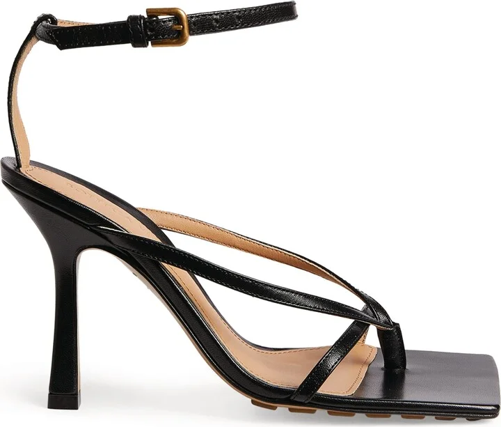 Bottega Veneta Leather Stretch Sandals 90