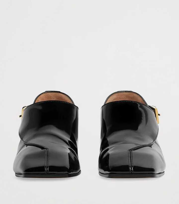 Bottega Veneta Leather Ventura Monk Strap Shoes - Image 2