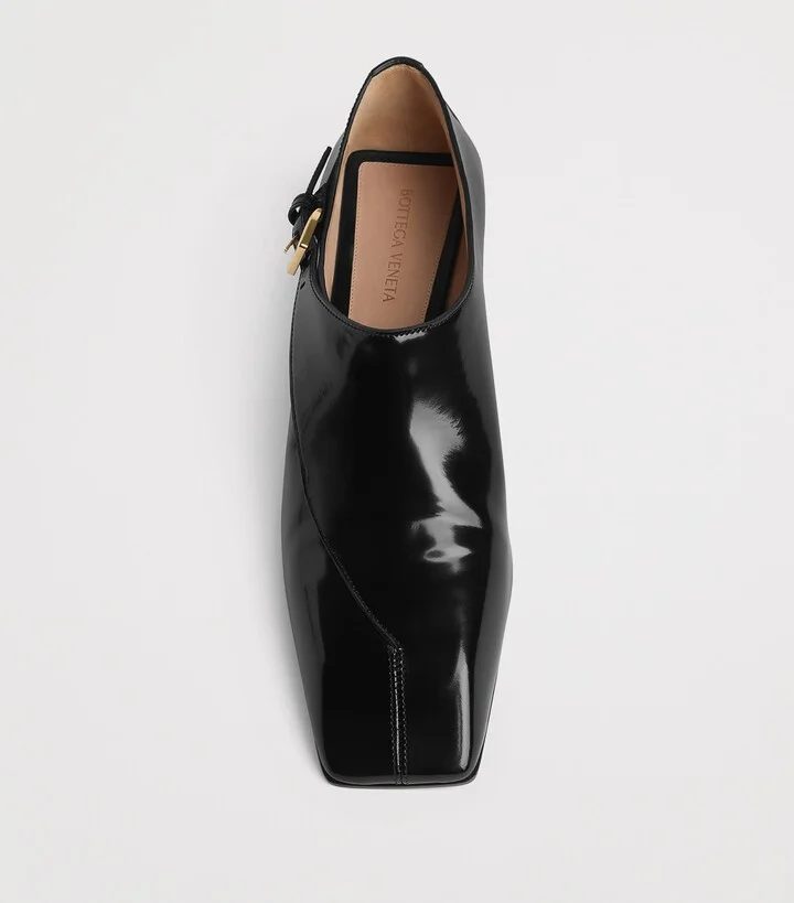 Bottega Veneta Leather Ventura Monk Strap Shoes - Image 5