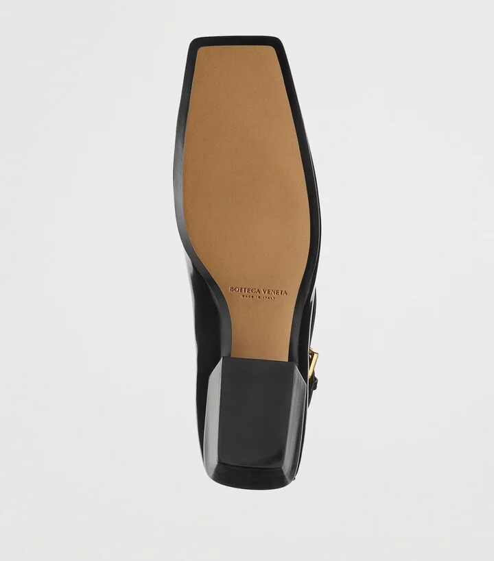 Bottega Veneta Leather Ventura Monk Strap Shoes - Image 6