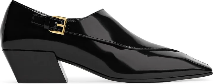 Bottega Veneta Leather Ventura Monk Strap Shoes