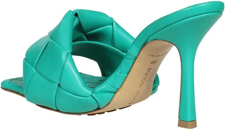 Bottega Veneta Lido Leather Mules - Image 3