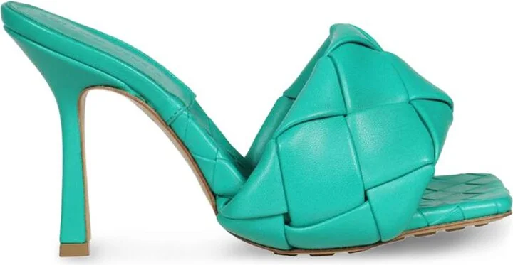 Bottega Veneta Lido Leather Mules - Image 4