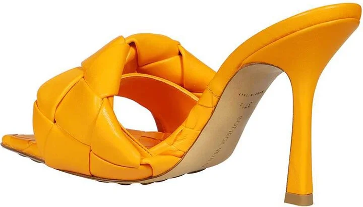 Bottega Veneta Lido Leather Mules - Image 3