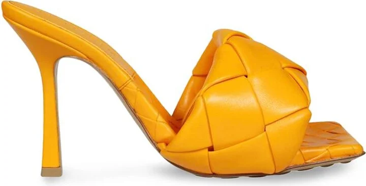 Bottega Veneta Lido Leather Mules - Image 4