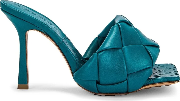 Bottega Veneta Lido Sandals in Blue