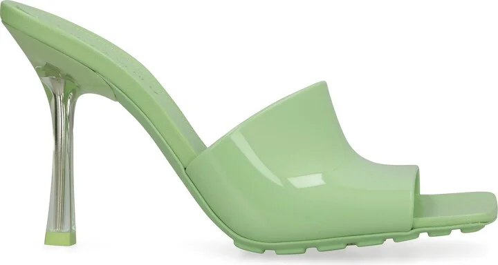 Bottega Veneta Logo Detail Rubber Mules - Image 2