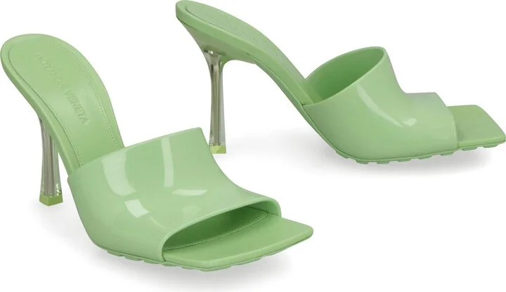 Bottega Veneta Logo Detail Rubber Mules - Image 3
