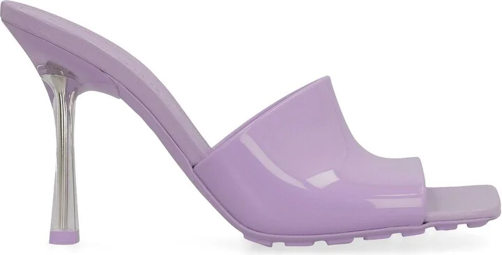 Bottega Veneta Logo Detail Rubber Mules - Image 2
