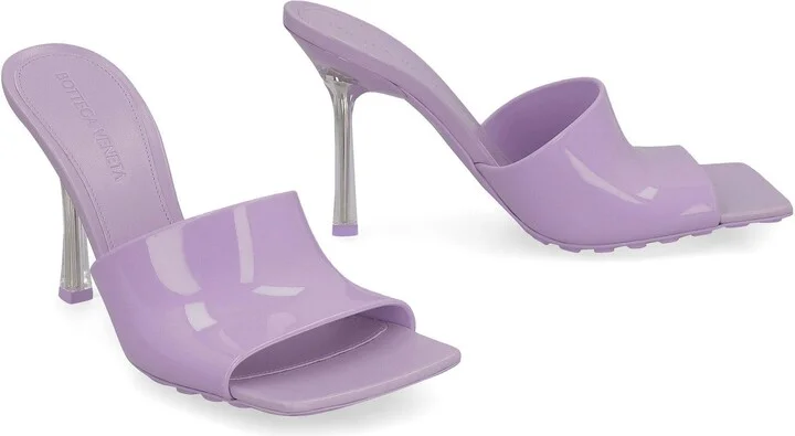 Bottega Veneta Logo Detail Rubber Mules - Image 3