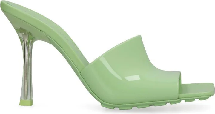 Bottega Veneta Logo Detail Rubber Mules