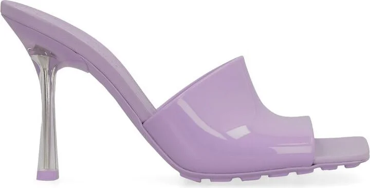 Bottega Veneta Logo Detail Rubber Mules