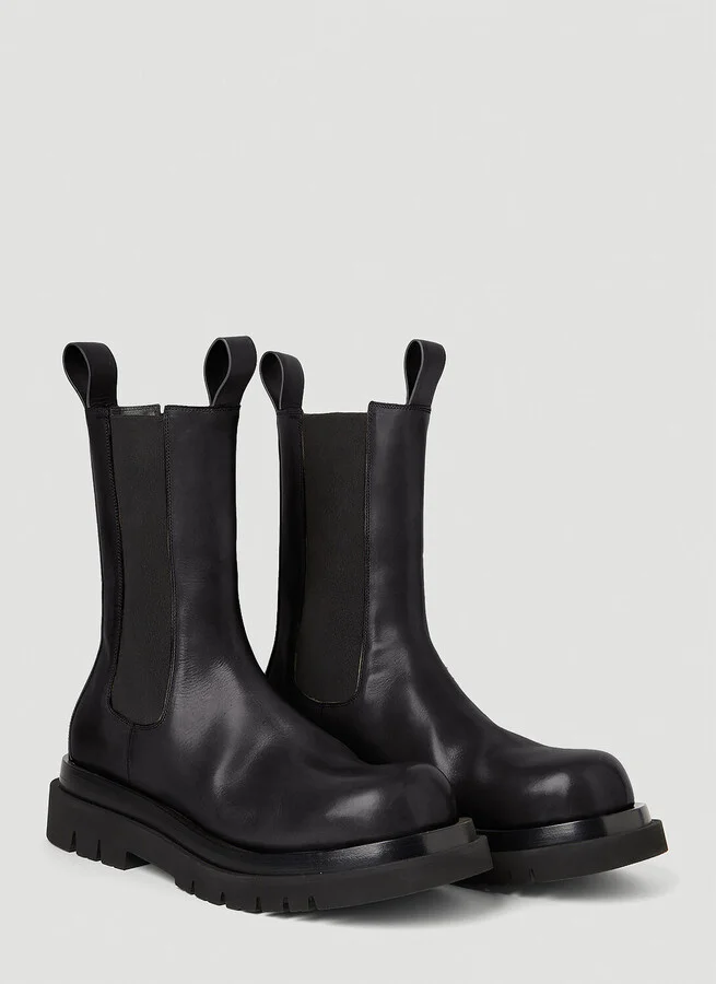Bottega Veneta Lug Boots - Man Boots Black Eu - 41 - Image 2