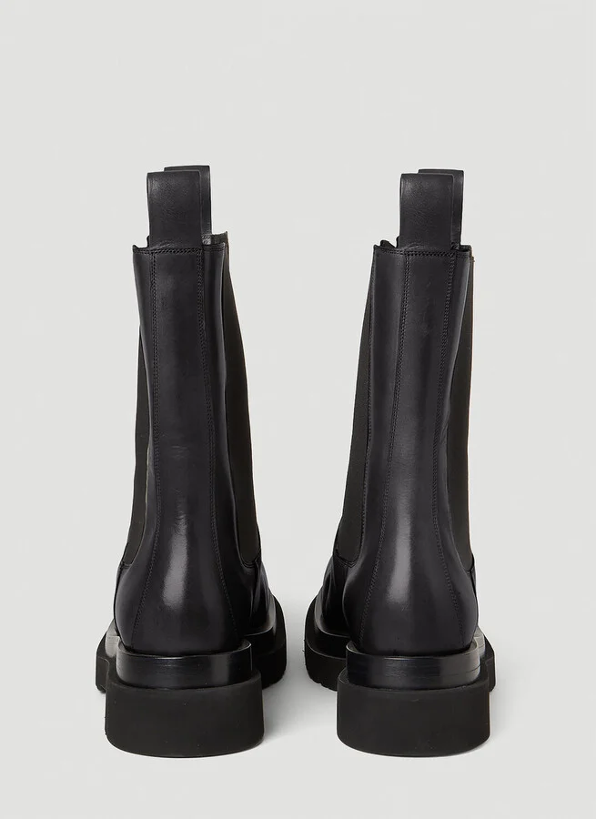 Bottega Veneta Lug Boots - Man Boots Black Eu - 41 - Image 4