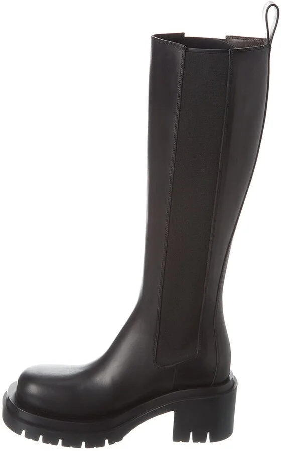 Bottega Veneta Lug Leather Boot - Image 2