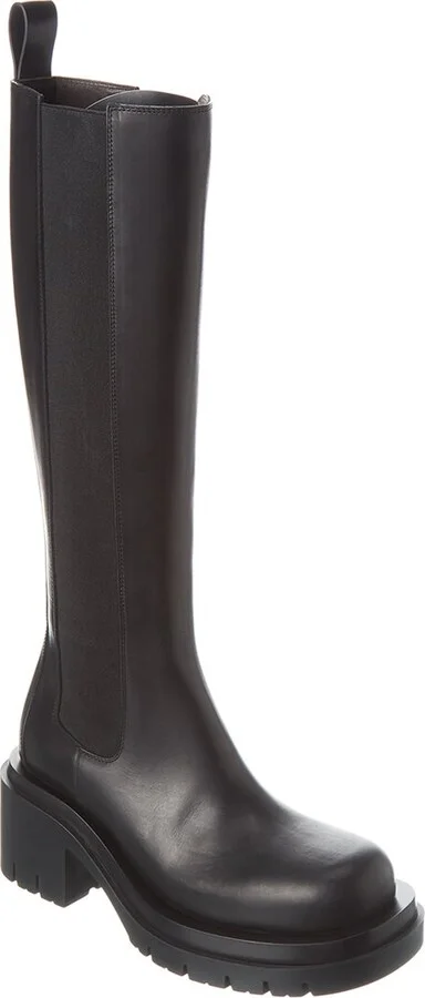 Bottega Veneta Lug Leather Boot