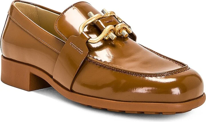 Bottega Veneta Madame Loafers in Brown - Image 2