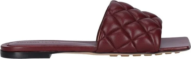 Bottega Veneta Matelassé Flat Sandals